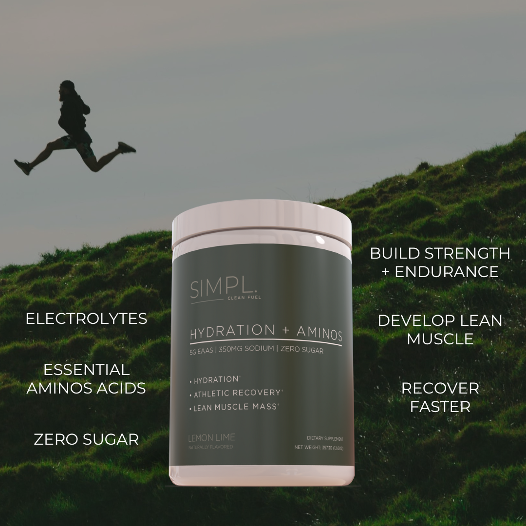 Electrolytes, essential amino acids, zero sugar, build strength and endurance, develop lean muscle, recover faster